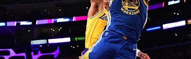 华体会官网-格林谦称勇士非争冠队 但他们把大热湖人踩在脚下